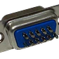 Conector VGA Macho HD15 15 Pines Soldable DE-15/M 31mm - Miniatura 1