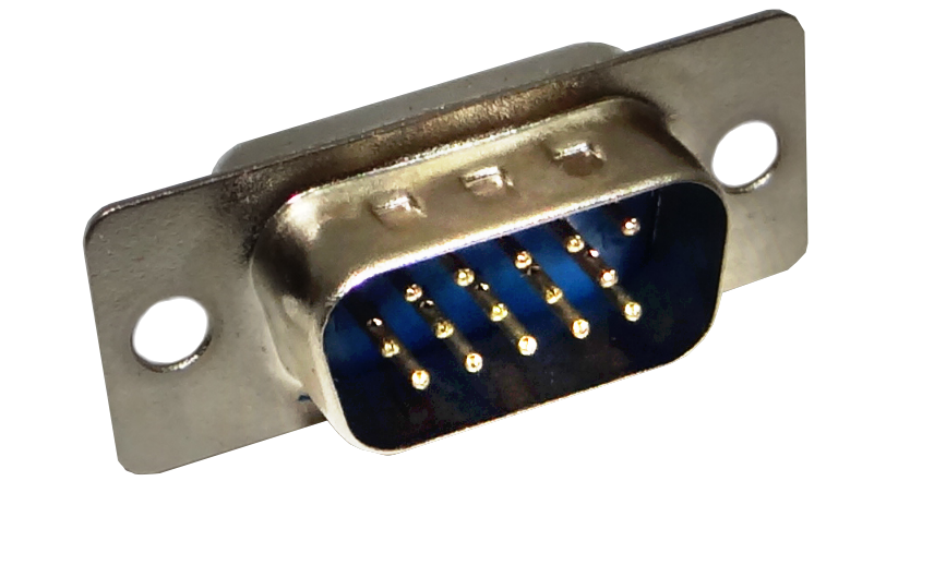 Conector VGA Macho HD15 15 Pines Soldable DE-15/M 31mm 2