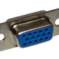 Conector VGA-H DB15 Hembra 15-Pin Soldable 31mm Requiere DB-CAP DE-15/H - Miniatura 1