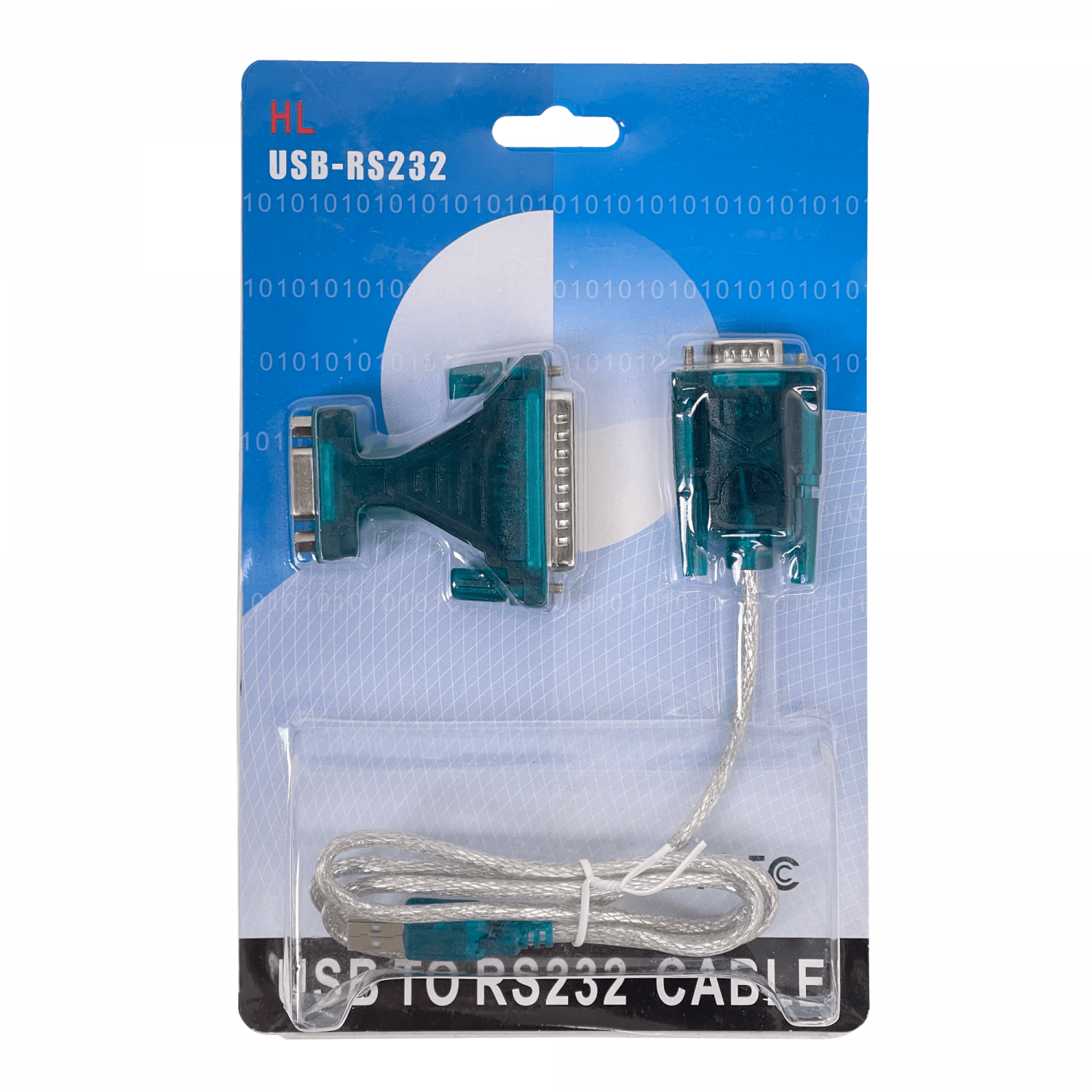 Adaptador USB a serial RS232 DB25 DB9 incluye cable y convertidor 1