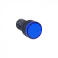 Azul Luz Piloto LED 220VAC 20mm-diametro 28mm-cabeza 51mm-altura - Miniatura 3