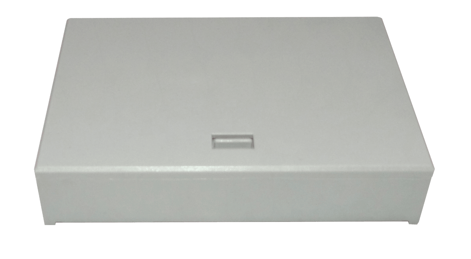 Caja de Terminación de Fibra Óptica 6 Puertos IP20 Gris - BOX-6C 1