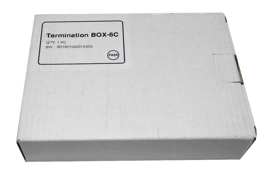 Caja de Terminación de Fibra Óptica 6 Puertos IP20 Gris - BOX-6C 3