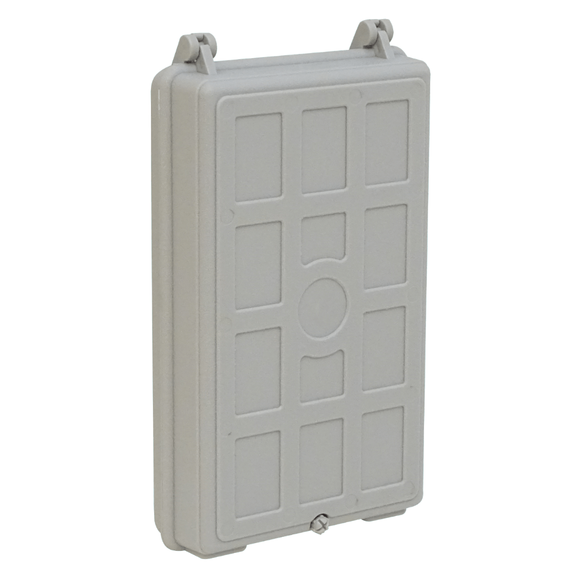 Caja NAP de Fibra Óptica 24 Puertos IP52 Gris - BOX-24C 2