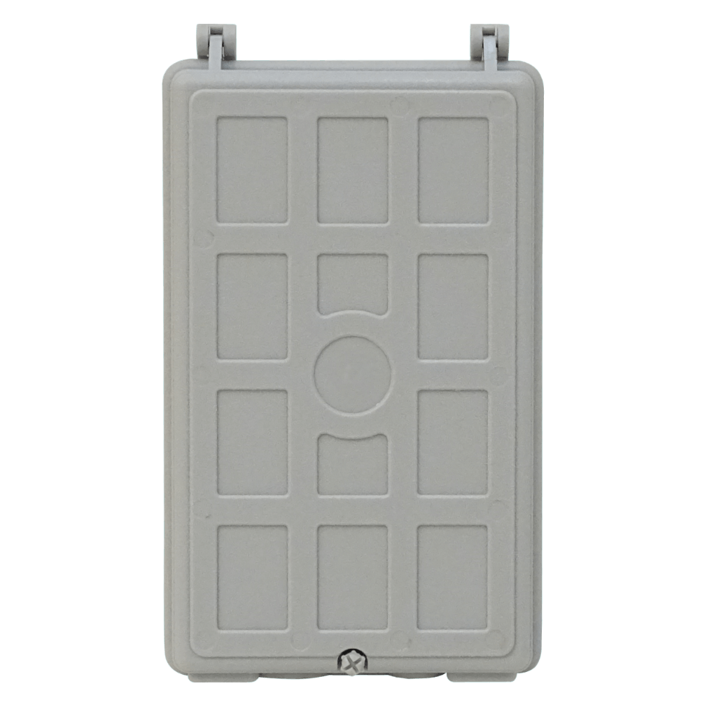 Caja NAP de Fibra Óptica 24 Puertos IP52 Gris - BOX-24C 3