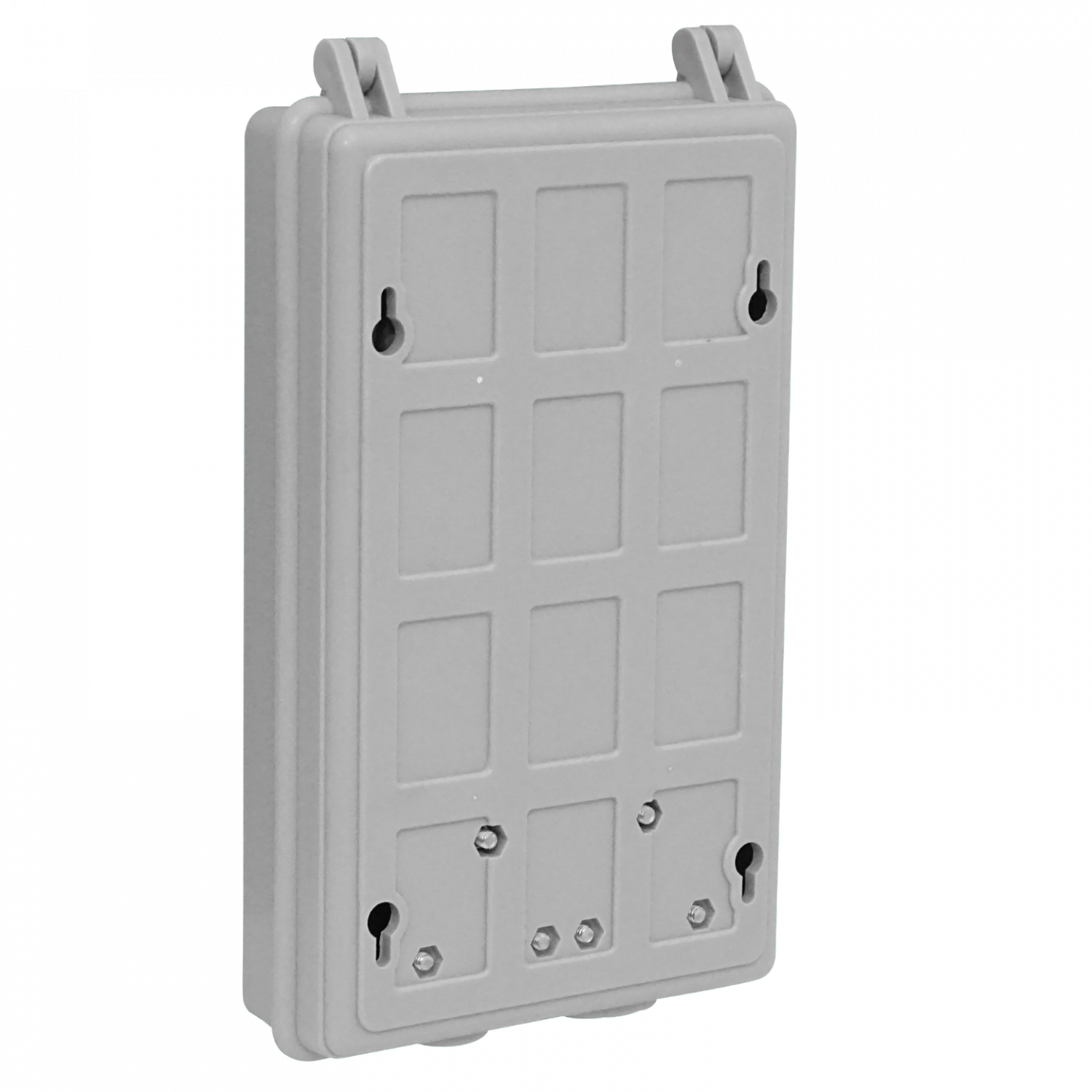 Caja NAP de Fibra Óptica 24 Puertos IP52 Gris - BOX-24C 5