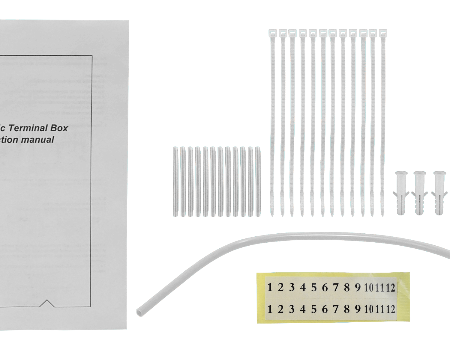 Caja NAP de Fibra Óptica 12 Puertos Rectangular IP65 - BOX-12C 5