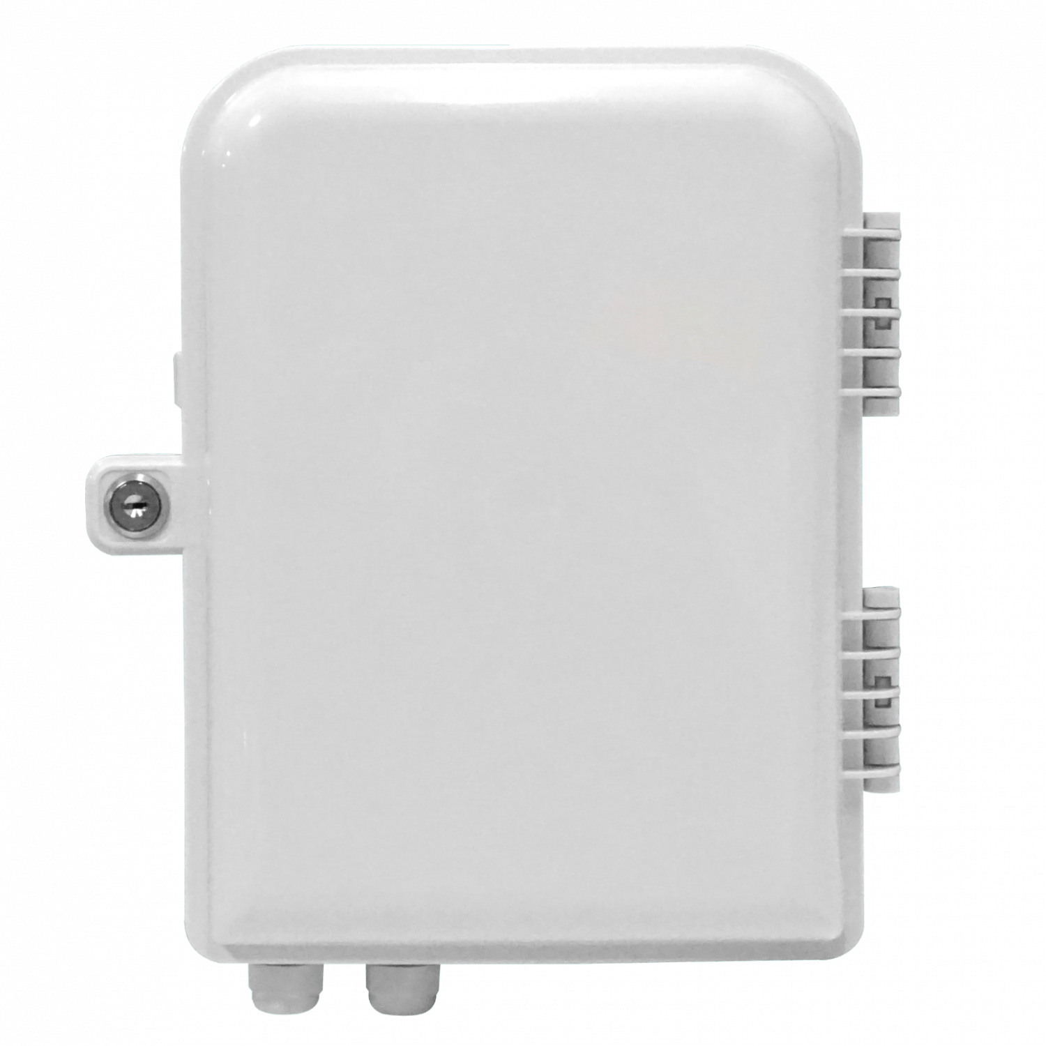 Caja NAP de Fibra Óptica 16 Puertos IP65 Blanca - BOX-2-16C 3
