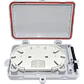 Caja NAP de Fibra Óptica 6 Puertos Rectangular IP65 - BOX-1-6C - Miniatura 4