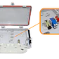 Caja NAP de Fibra Óptica 6 Puertos Rectangular IP65 - BOX-1-6C - Miniatura 5