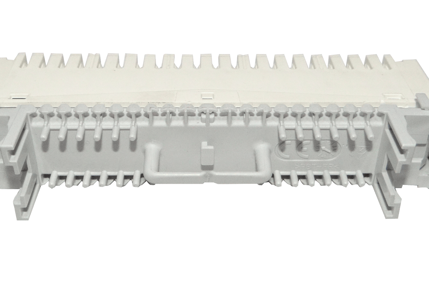 Regleta con-Desconexion Telef Blanca 10-Pares KRONE req-Base/DISP-PEG 3