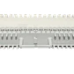 Regleta con-Desconexion Telef Blanca 10-Pares KRONE req-Base/DISP-PEG - Miniatura 3