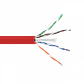 Caja Cable LINKMADE Cat6 UTP Rojo 305mt Unifilar Cobre - Miniatura 2