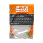 Pack x4 Cable Patch LINKMADE Cat6 0.5mt Naranjo LSZH Inyectado - Miniatura 1