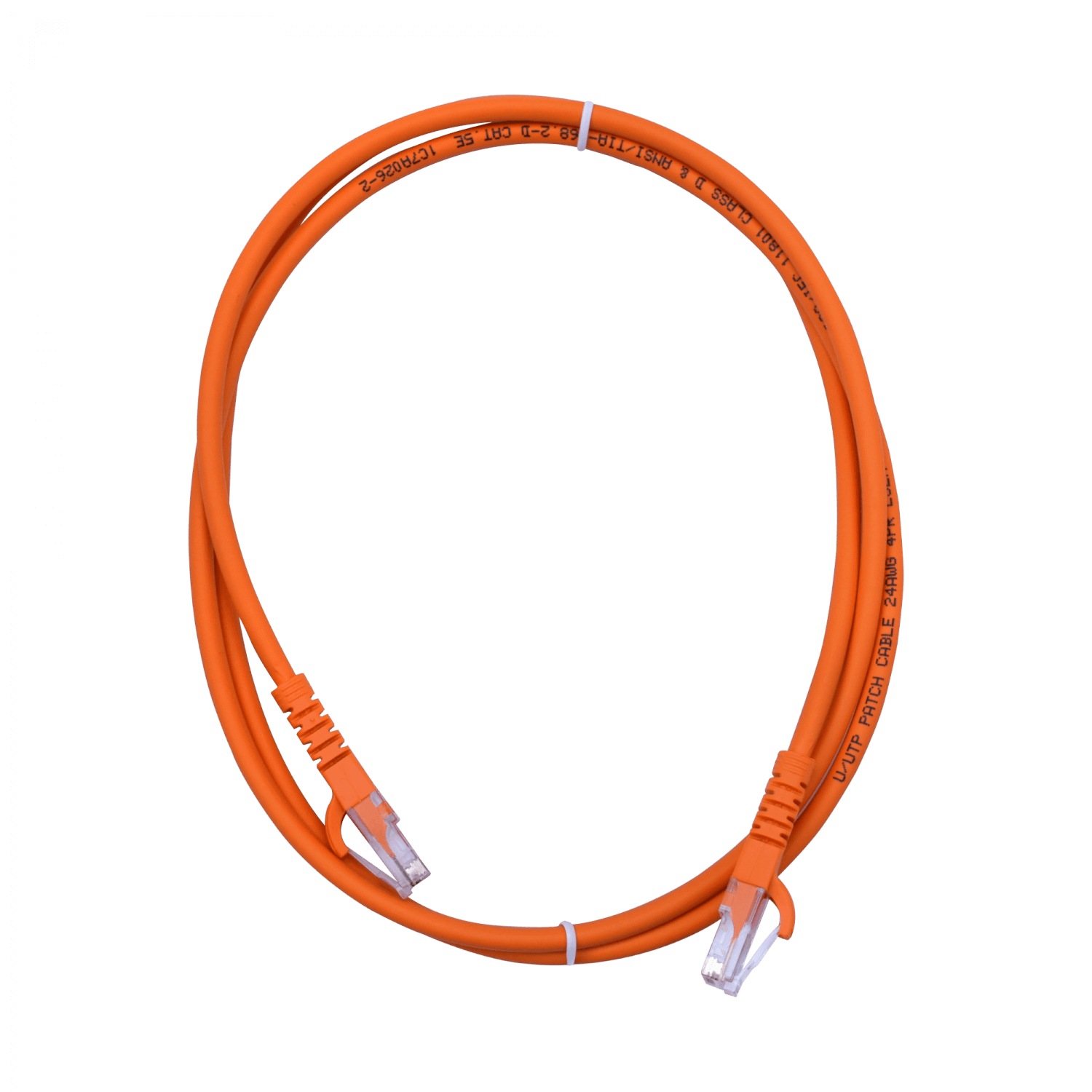 Cable Patch LINKMADE Cat6 Naranjo LSZH 1.5m Inyectado Multifilar Ideal para Conexiones Estables 1