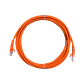 Cable Patch LINKMADE Cat6 3mt Naranjo LSZH Inyectado Multifilar - Miniatura 3