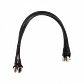 Pack x4 Cable Patch LINKMADE Cat6 S/FTP 50cm Negro LSZH Inyectado Multifilar - Miniatura 1
