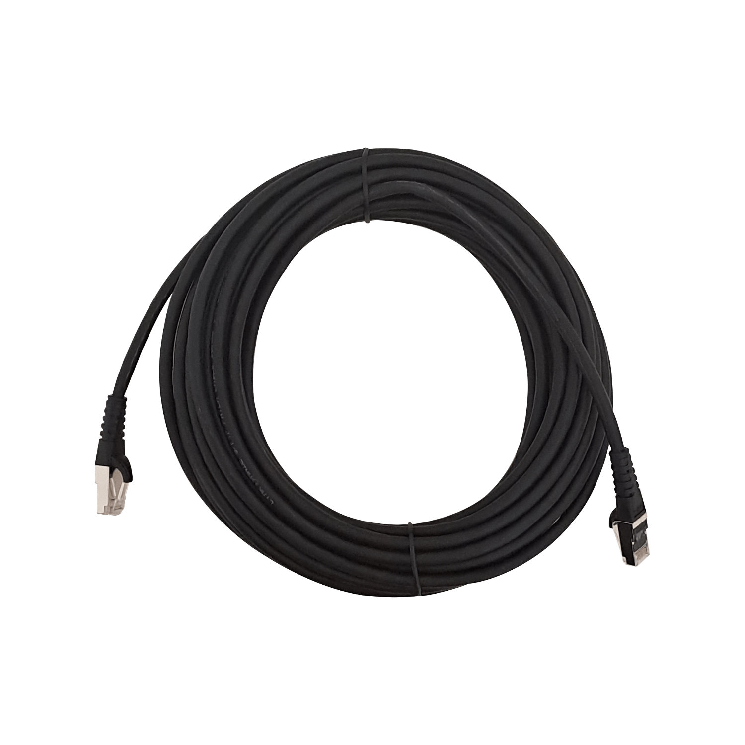 Cable Patch LINKMADE Cat6 S/FTP 10mt Negro LSZH Inyectado Multifilar 1