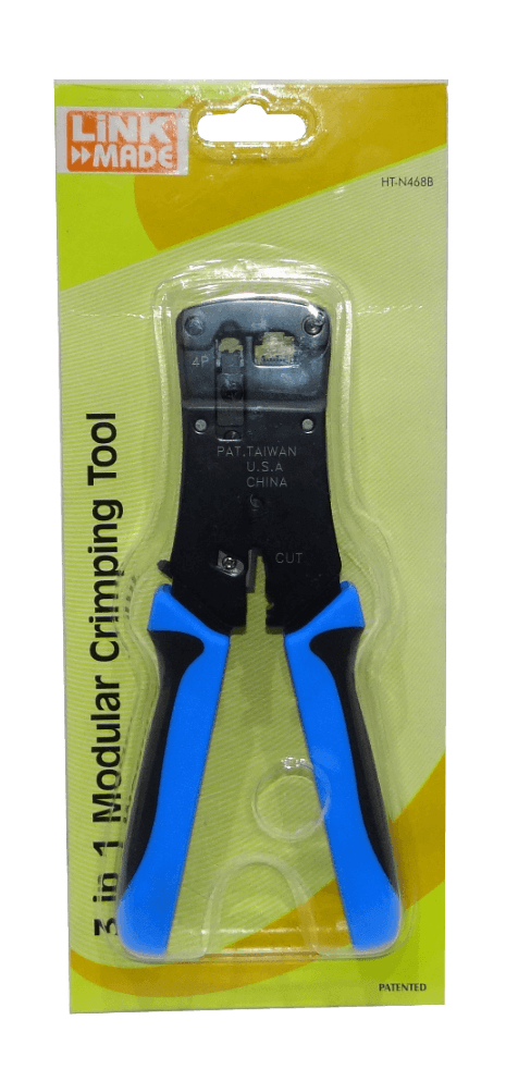 Crimpeadora LINKMADE MNN-N468 RJ45 RJ12 RJ11 Pivote Vertical 2