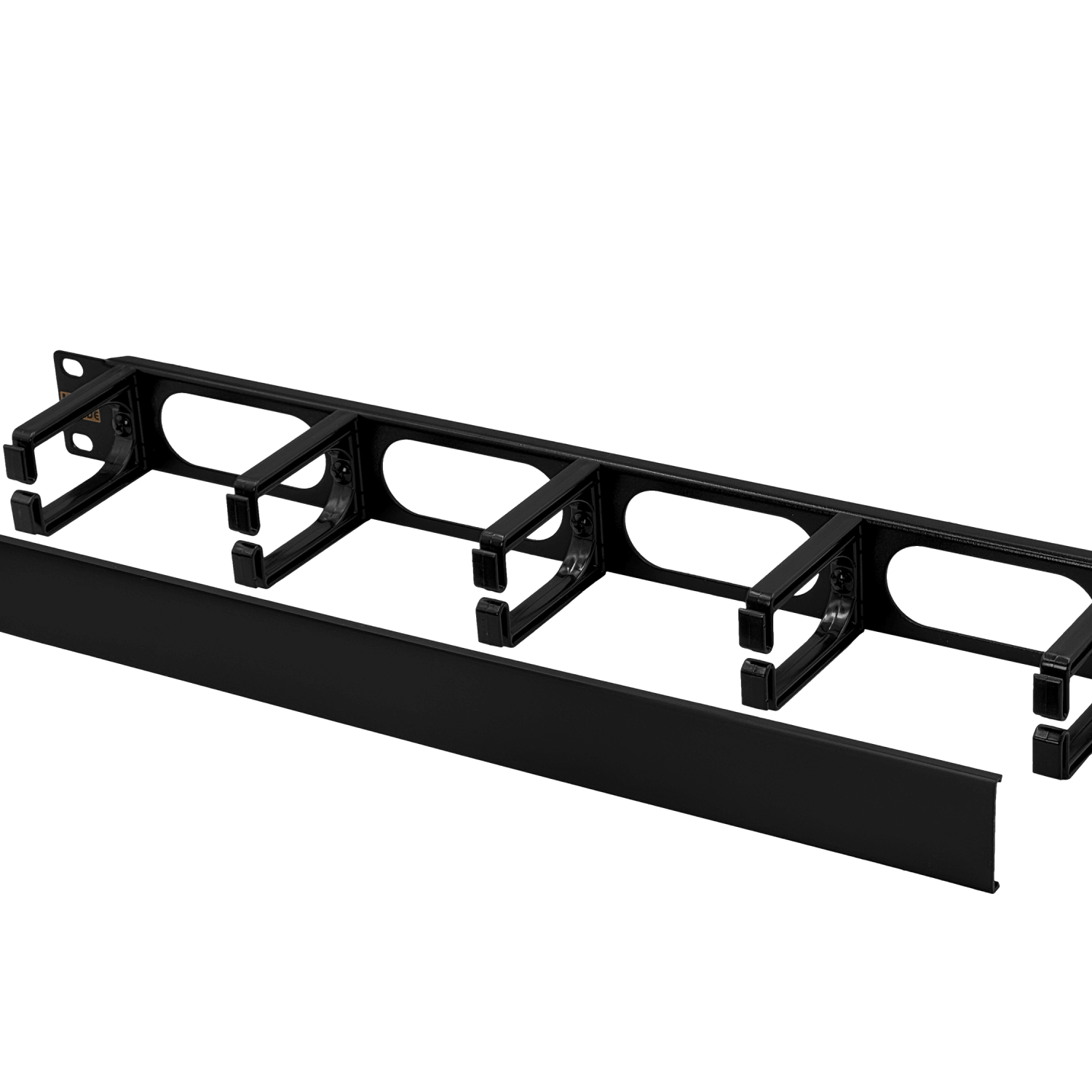 Base Metalica con Tapa Plastica LINKMADE RAD-1APL 1U para Rack 19 Aperturas Ordenador 1