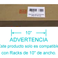 Patch Panel LINKMADE PP108L 1U 10 Pulgadas 8 Keystone Vacio Metalico - Miniatura 2