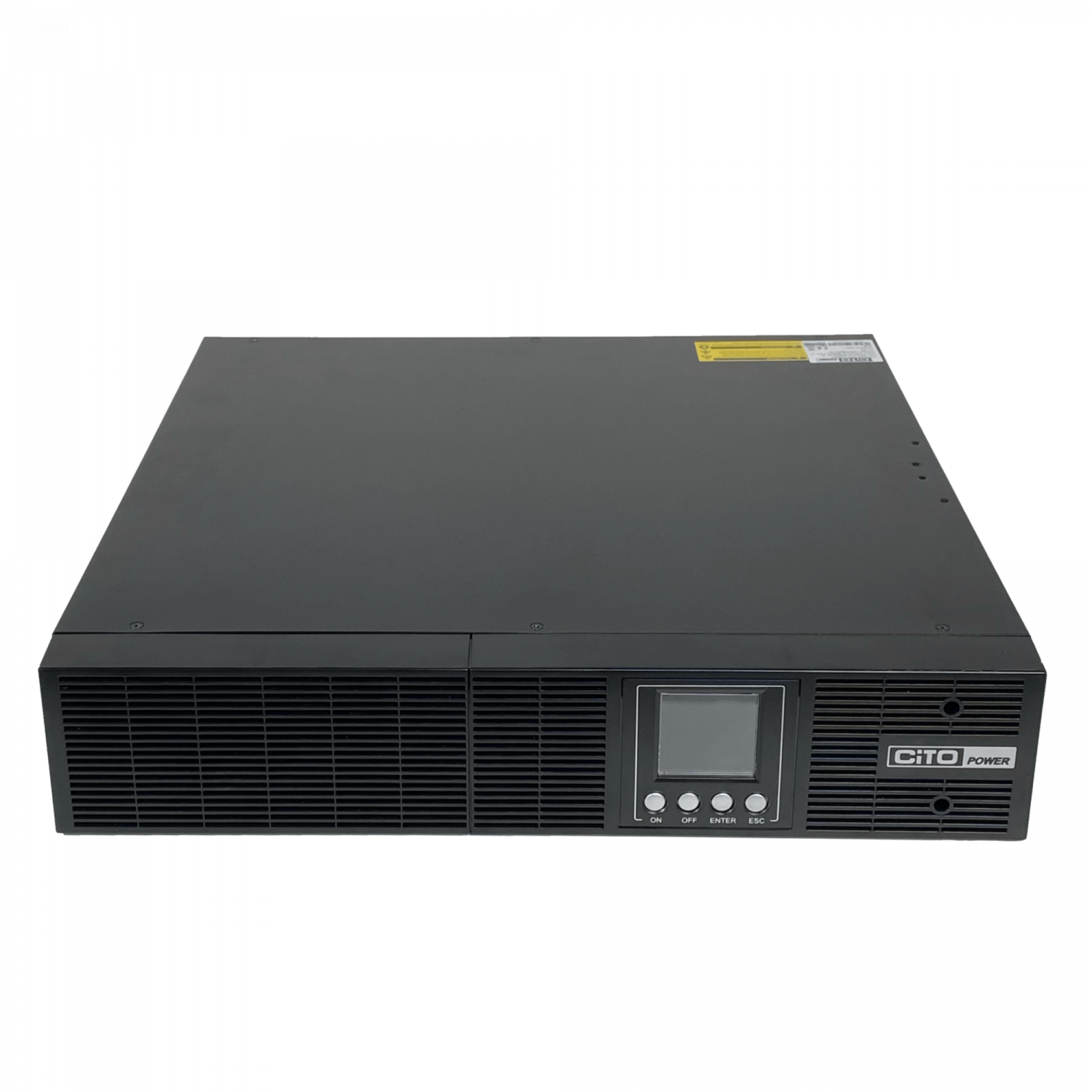 UPS CITO CPO-V1K Online 1kVA 900W, 0ms, Rack 2U, Requiere 2 Baterías 24VDC   2