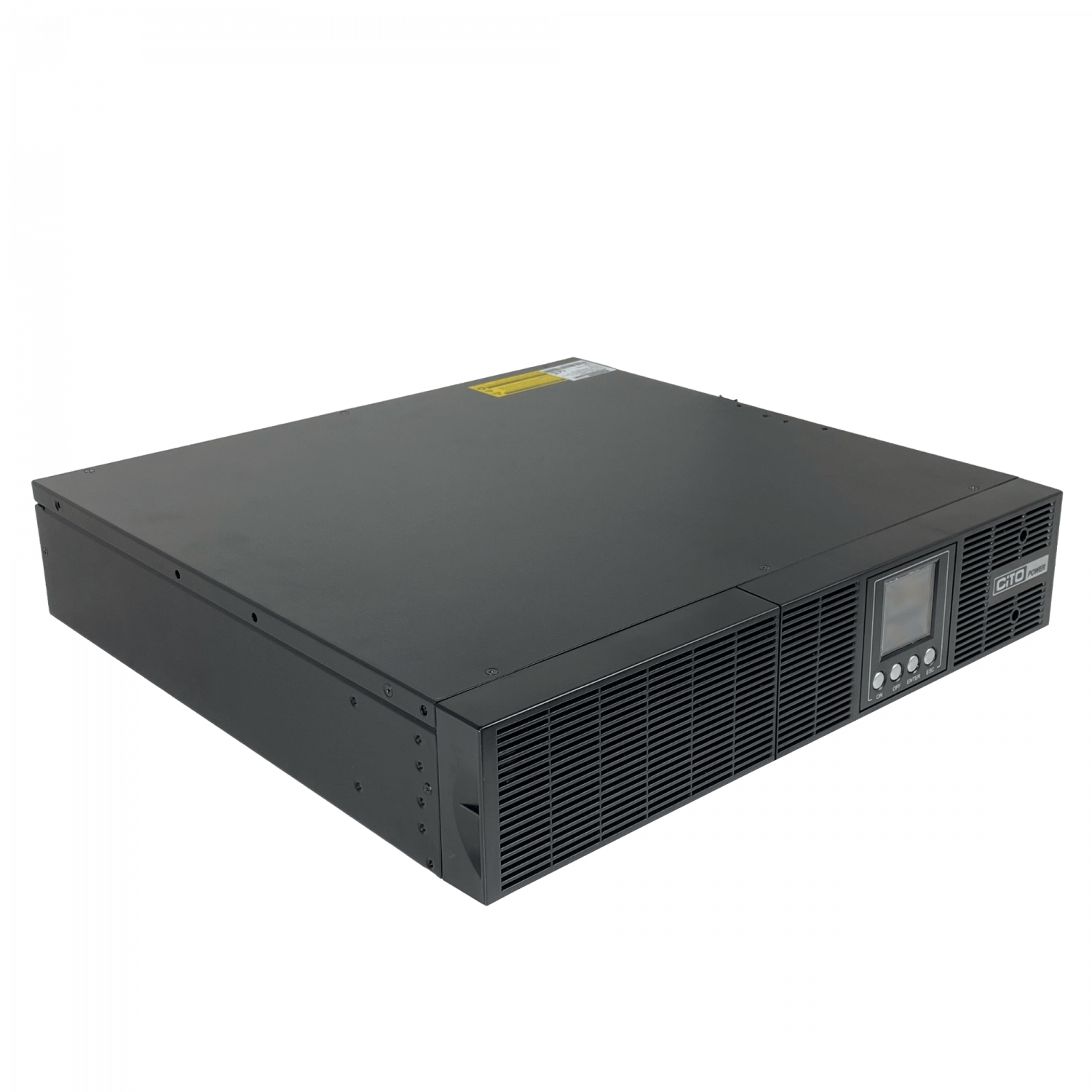 UPS CITO CPO-V1K Online 1kVA 900W, 0ms, Rack 2U, Requiere 2 Baterías 24VDC   3