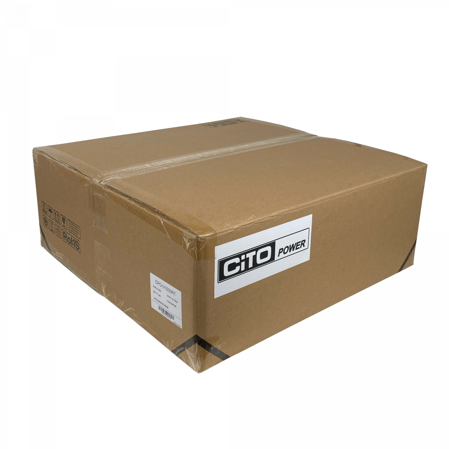 UPS CITO CPO-V1K Online 1kVA 900W, 0ms, Rack 2U, Requiere 2 Baterías 24VDC   6