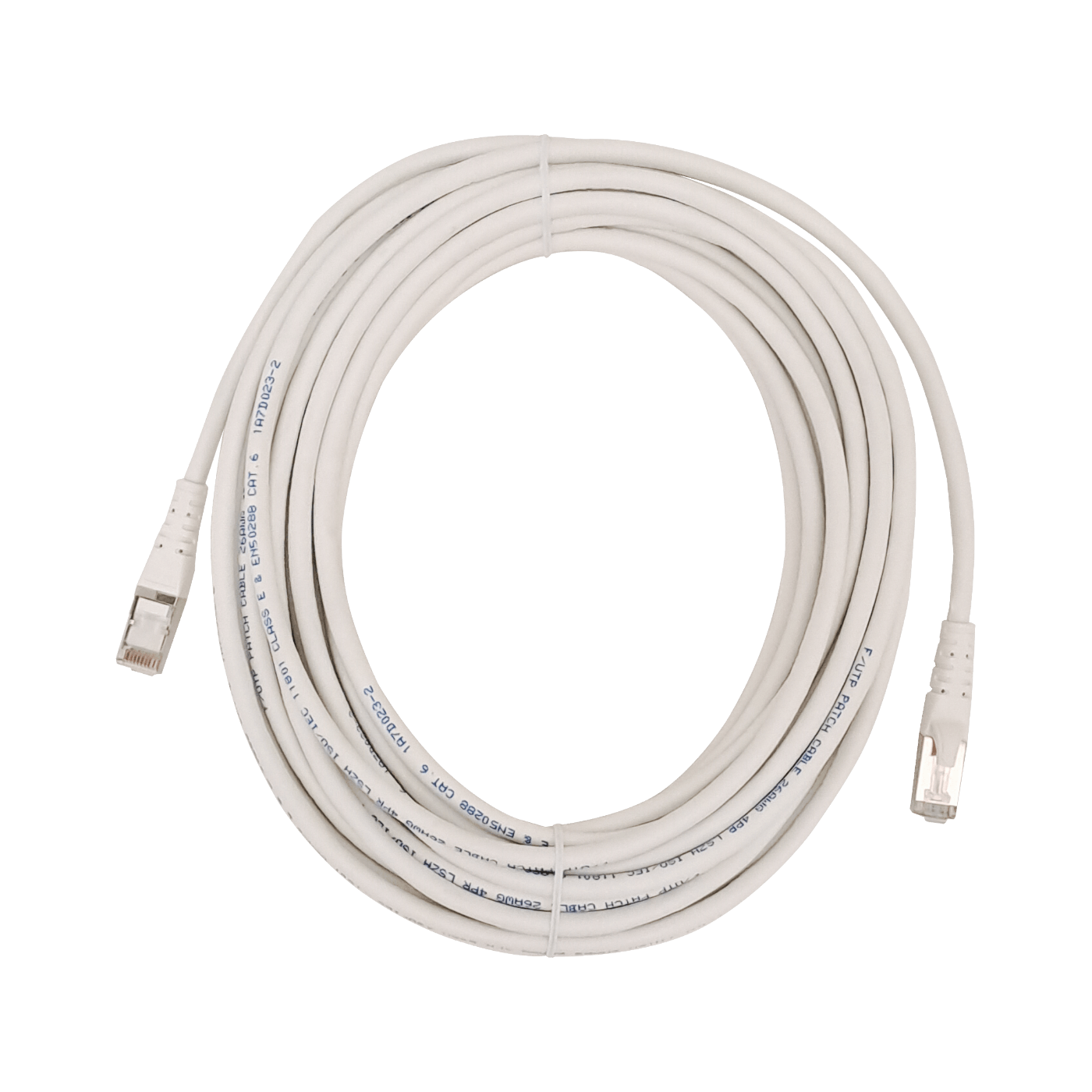 Cable Patch LINKMADE Cat6 F/UTP Blanco LSZH, 10m, Inyectado, Multifilar 3