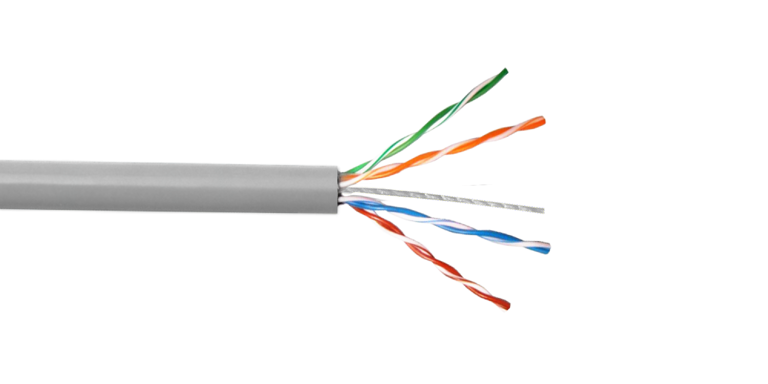 Caja Cable UTP LINKCHIP Cat5e Gris AWG24/0.45mm PVC Unifilar 305mt 1