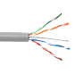 Caja Cable UTP LINKCHIP Cat5e Gris AWG24/0.45mm PVC Unifilar 305mt - Miniatura 1
