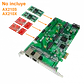 ATCOM PCIe-x1 8X 2-RJ45 REQ-AX210 3.3/5V 32BIT TARJETA ASTERISK - Miniatura 2