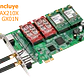 ATCOM PCIe-x1 2-GSM-SIM 4-FXO/FXS 3.3/5V 32BIT TARJETA ASTERISK 2-GSM - Miniatura 1