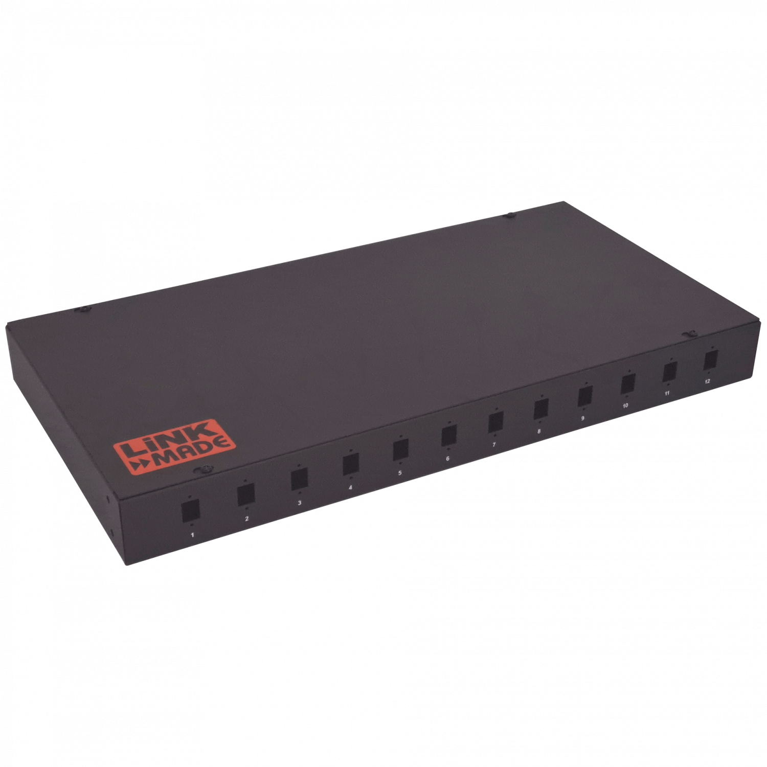 Panel Fibra LINKMADE CFR12CL Fijo 12SC 24LC 1U Requiere Coplas Rectangulares 3