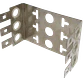 30-Pares 22mm 3-KRONE Soporte Metalico Base 3-Regletas - Miniatura 1
