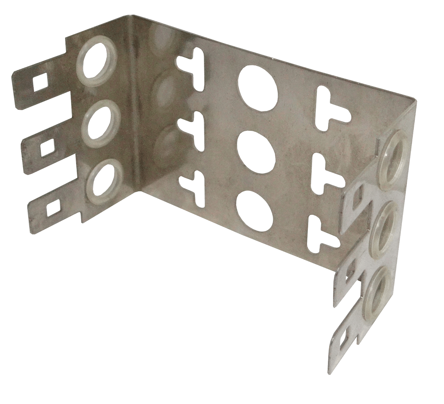 30-Pares 22mm 3-KRONE Soporte Metalico Base 3-Regletas 1