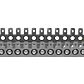 150-Pares Rack-3U 22mm 15-KRONE Soporte Metalico 15-Regleta - Miniatura 1