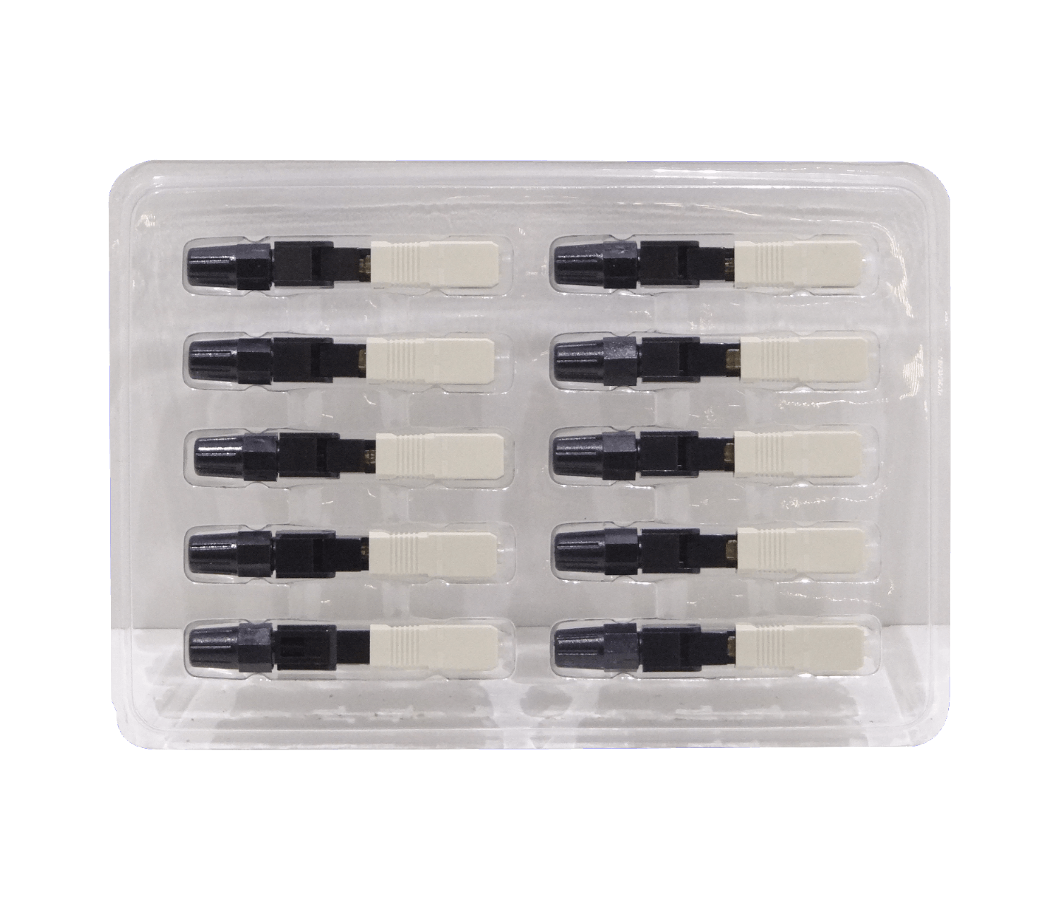 Conectores Rápidos SC Multimodo 62.5/125µm SX - Paquete de 10 Unidades - CFCMR-10 1
