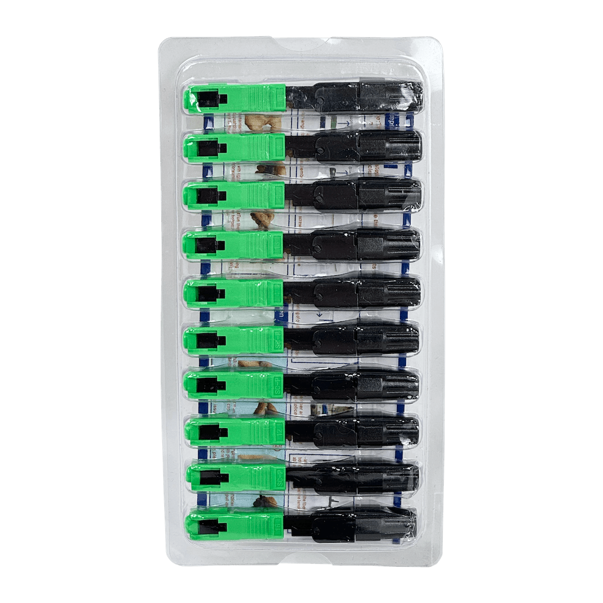 Conectores Rápidos SC/APC Monomodo G657A SX - Paquete de 10 Unidades - CFCAR-10 2