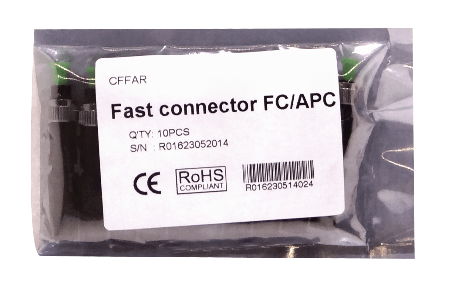 Conectores Rápidos FC/APC Monomodo G657A Simplex - Paquete de 10 Unidades - CFFAR-10 1