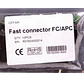 Conectores Rápidos FC/APC Monomodo G657A Simplex - Paquete de 10 Unidades - CFFAR-10 - Miniatura 1