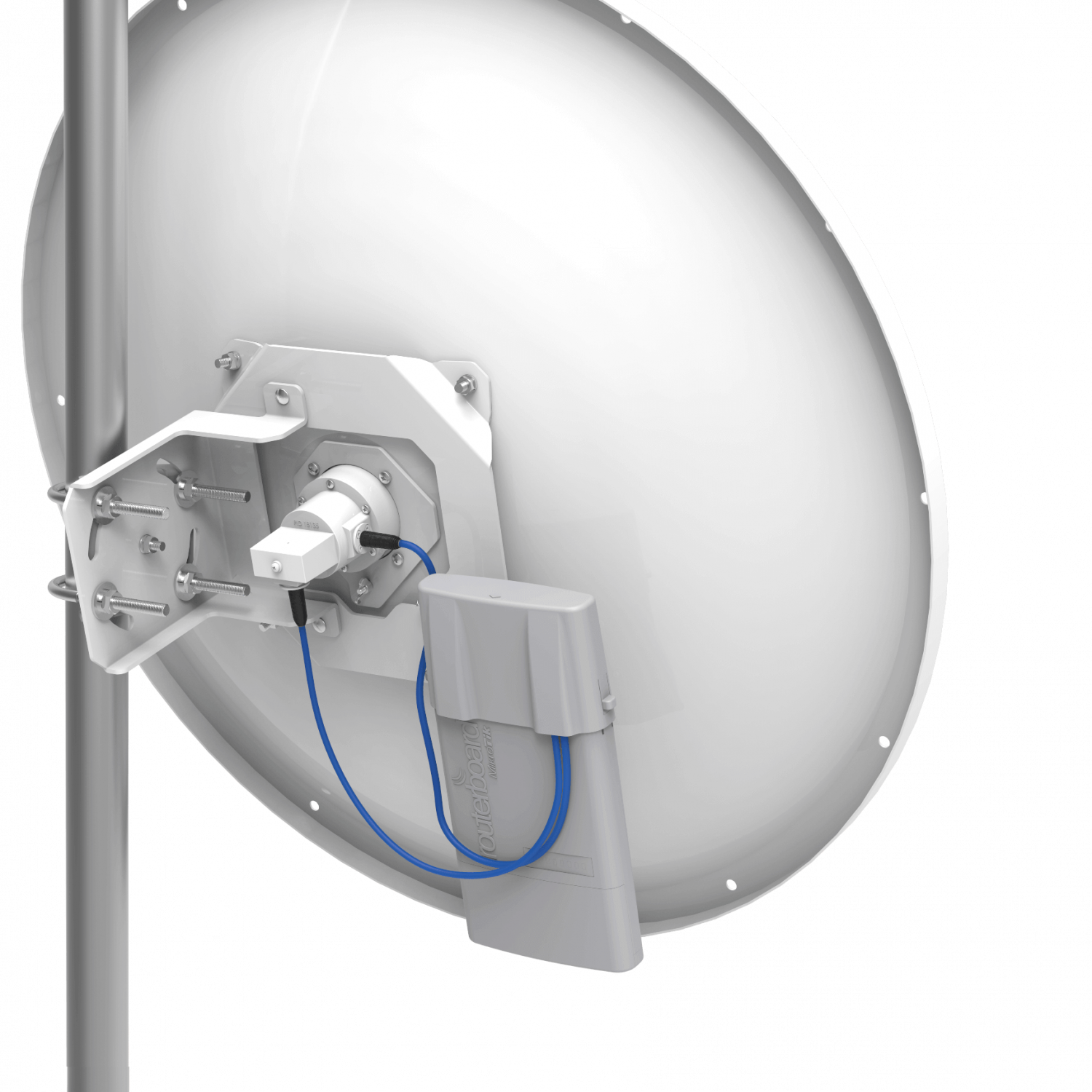 MIKROTIK MtjeSimple 30dBi 3º 700mm 4,7-5,9GHz 2x2 2-RPSMA-M/H Antena 1