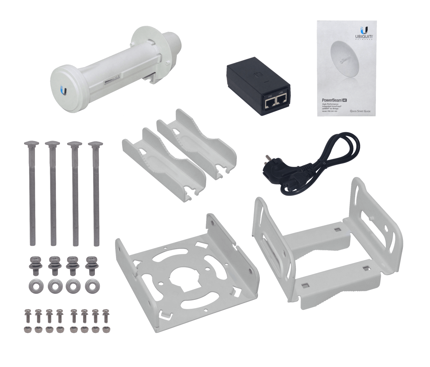 UBIQUITI 500mm 27dBi s/Escudo c/Radome AC5,1-5,9GHz 1-1000 c/PoE-24V 3