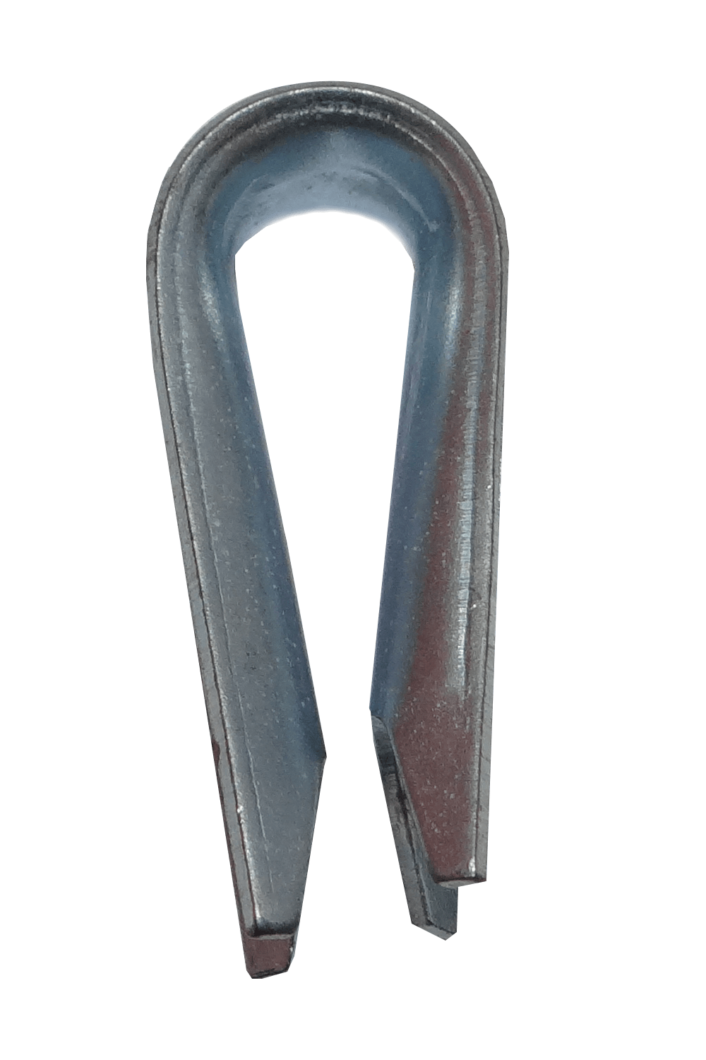 Pasacabo Zincado Gancho para Piola Acero Thimble 2