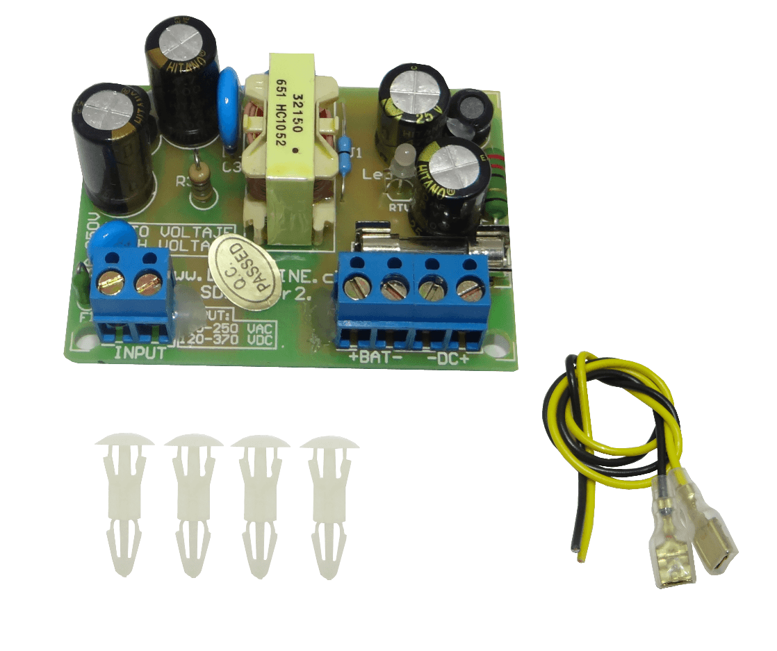 Fuente Cargador de Batería 13.8V 1.5A, Constante, sin Caja 3