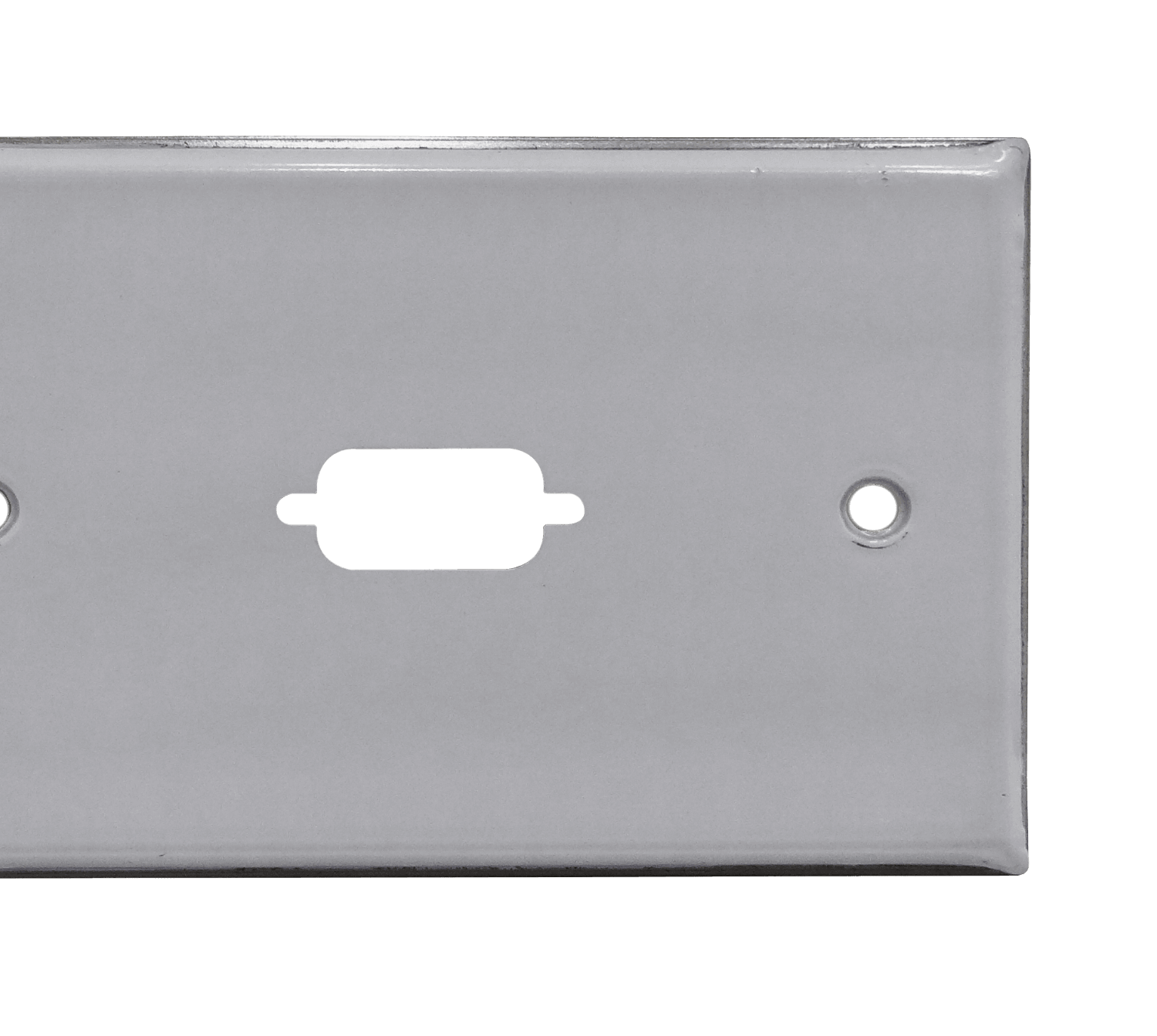 Faceplate VGA Metalico LINKMADE FP1MV 1U 70x114mm Requiere VGA HH 1