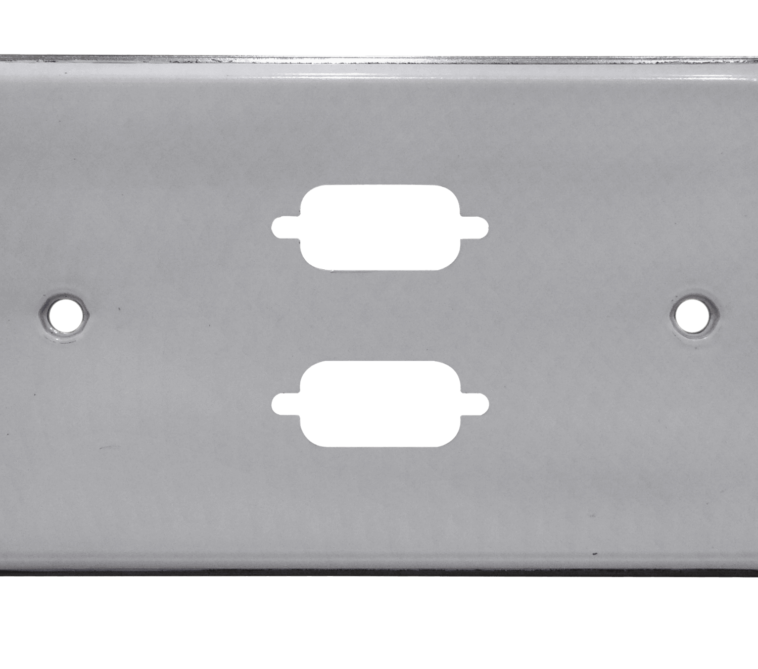 Faceplate VGA Metalico LINKMADE FP2MV 2U 2 VGA HH 70x114mm Requiere VGA 1