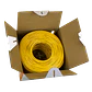 Caja Cable de Red LINKMADE Cat6 UTP 305mt Amarillo Unifilar PVC Cobre - Miniatura 2