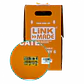 Caja Cable de Red LINKMADE Cat6 UTP 305mt Amarillo Unifilar PVC Cobre - Miniatura 3