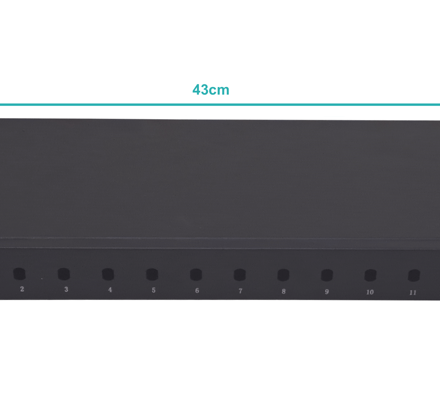 Panel Fibra LINKMADE CFR12TF Fijo 12ST FC 1U Requiere Coplas Redondas 4